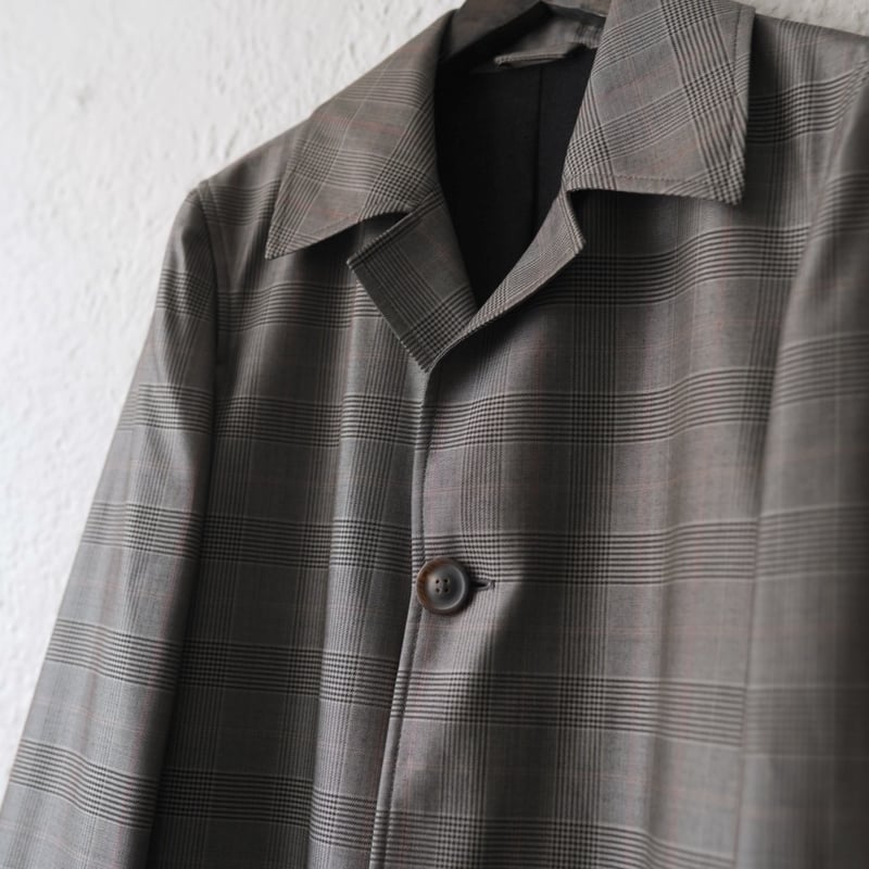 10AW チェック柄ステンカラーコート / Maison Martin Margiela 10AW チェック柄ステンカラーコート / Maison Martin Margiela