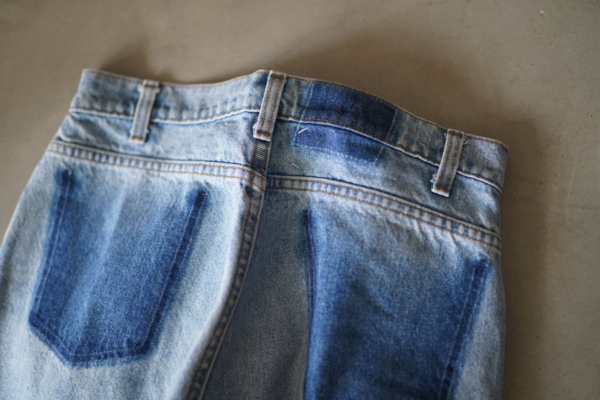 90's アーティザナル 解体再構築デニムパンツ オリゾンティ 90's アーティザナル 解体再構築デニムパンツ オリゾンティ