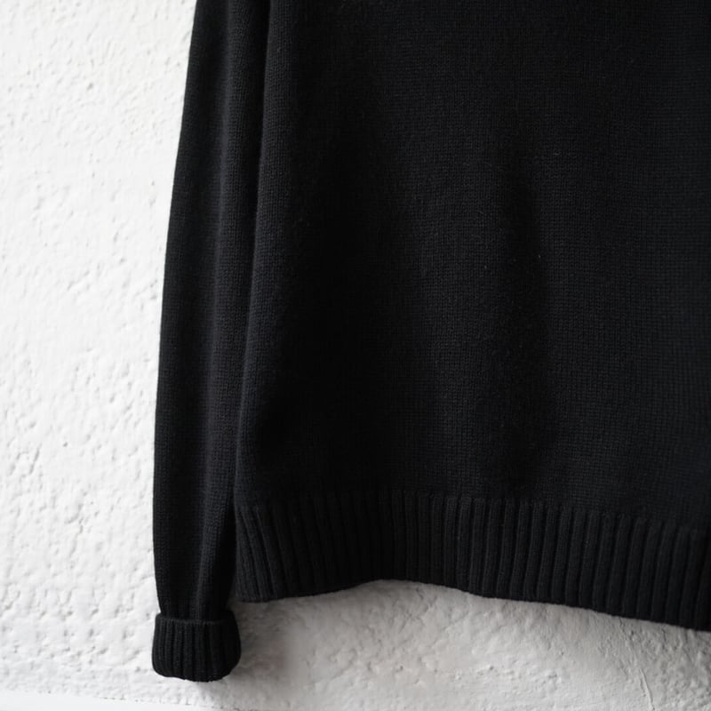 21AW MARTIN カシミヤウールハイネックニットセーター ブラック 21AW MARTIN カシミヤウールハイネックニットセーター ブラック