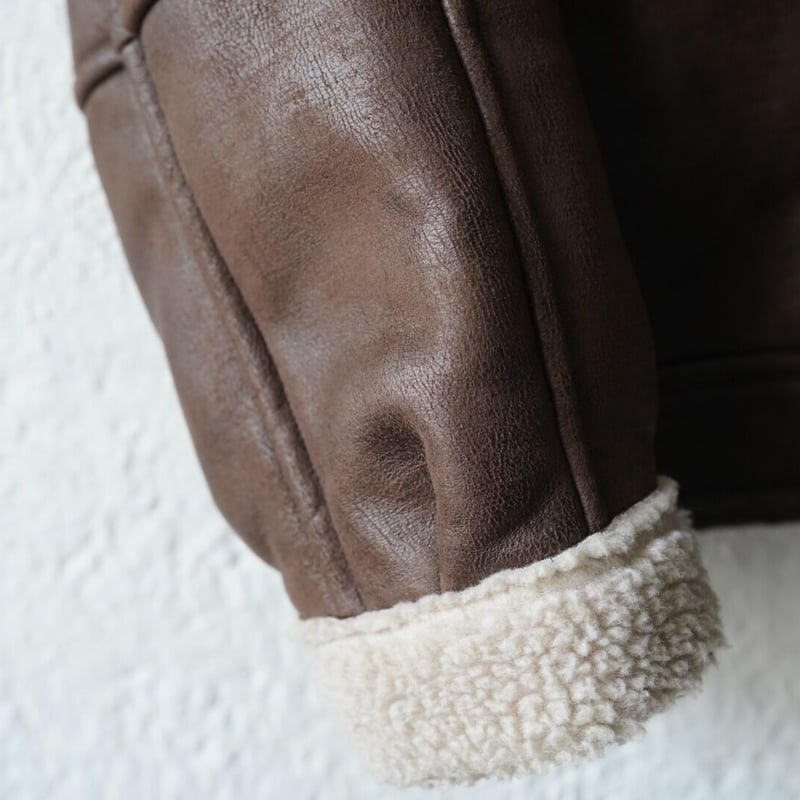 19AW WIDE COLLAR MOUTON COAT ワイドカラームートンコート / PE 19AW WIDE COLLAR MOUTON COAT ワイドカラームートンコート / PE