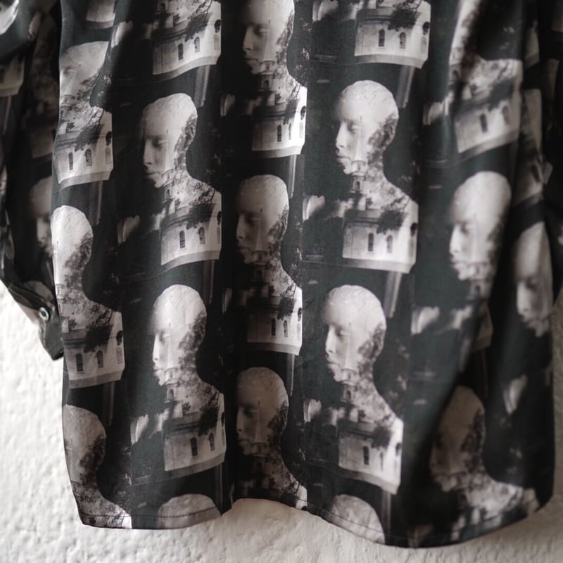 20AW DOS20 総柄シルクシャツ / Geoffrey.B.Small(ジェフリービース