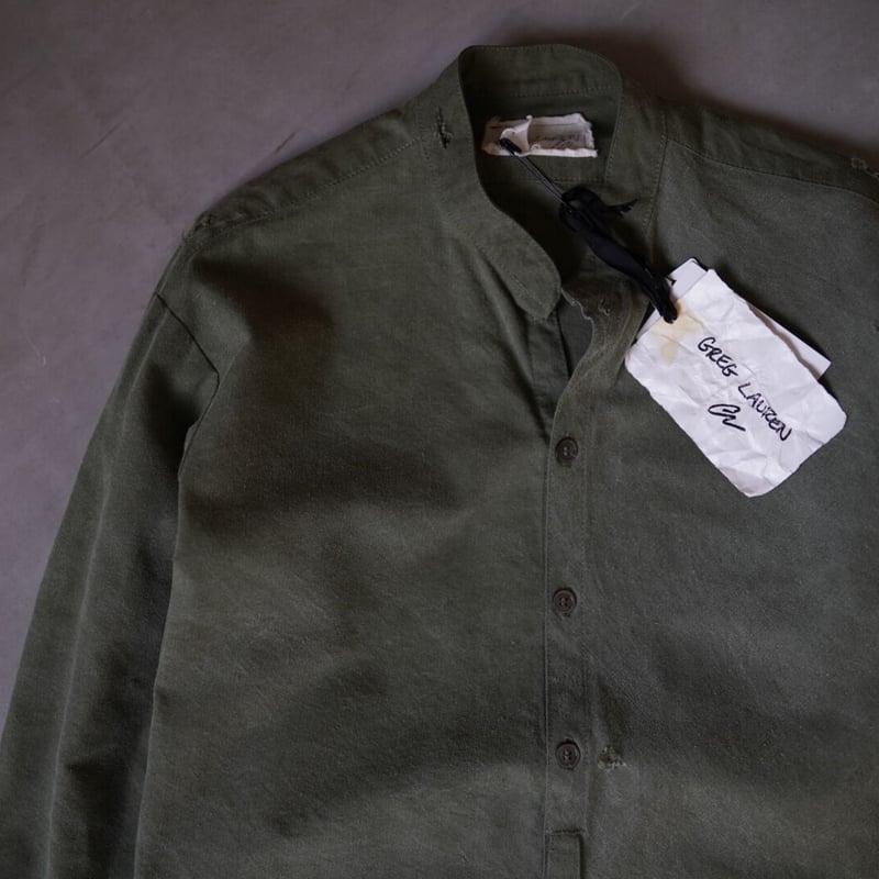 グレッグローレン スタジオテントジャケット シャツ