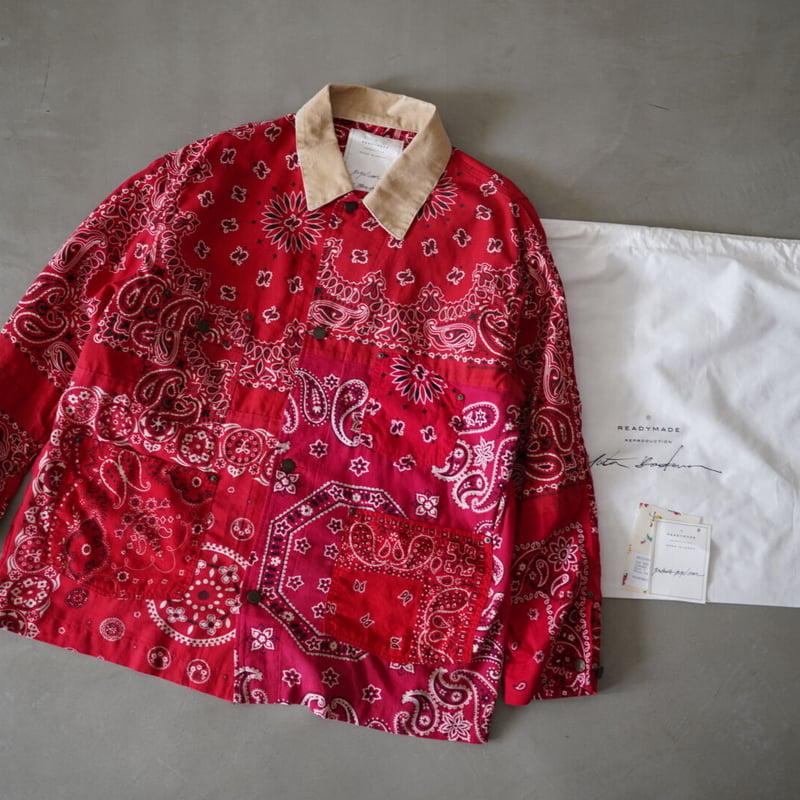 BANDANA BURN COAT バーンコート ペイズリーバンダナ / READYMADE(
