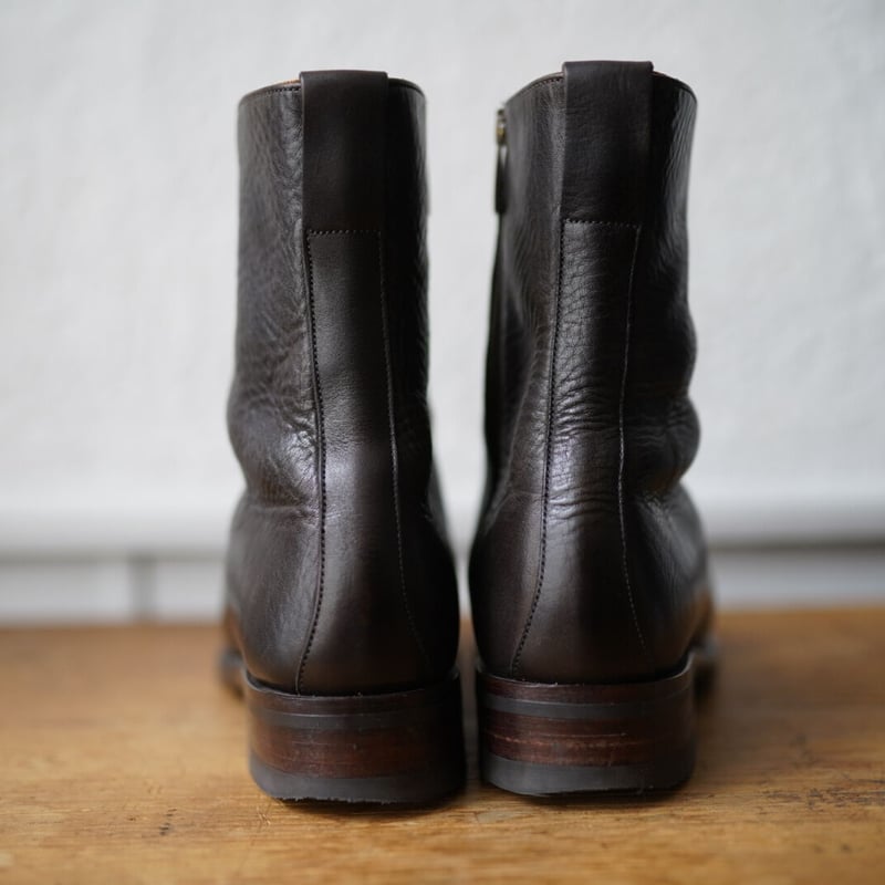 20SS Herald Boots ホースレザーサイドジップレザーブーツ 20SS Herald Boots ホースレザーサイドジップレザーブーツ