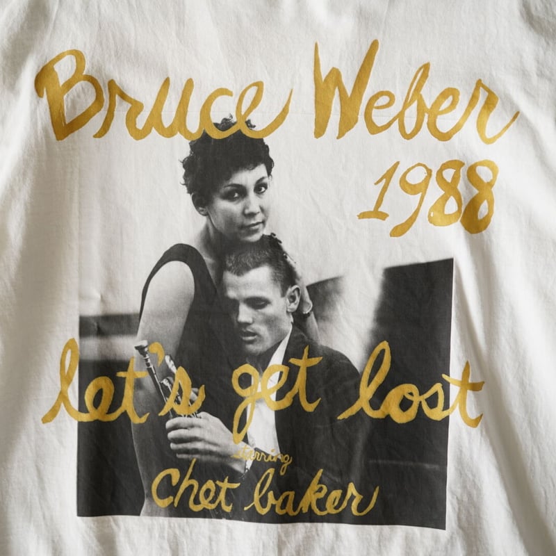 Let's Get Lost プリントTシャツ / Bruce Weber(ブルースウェーバー...