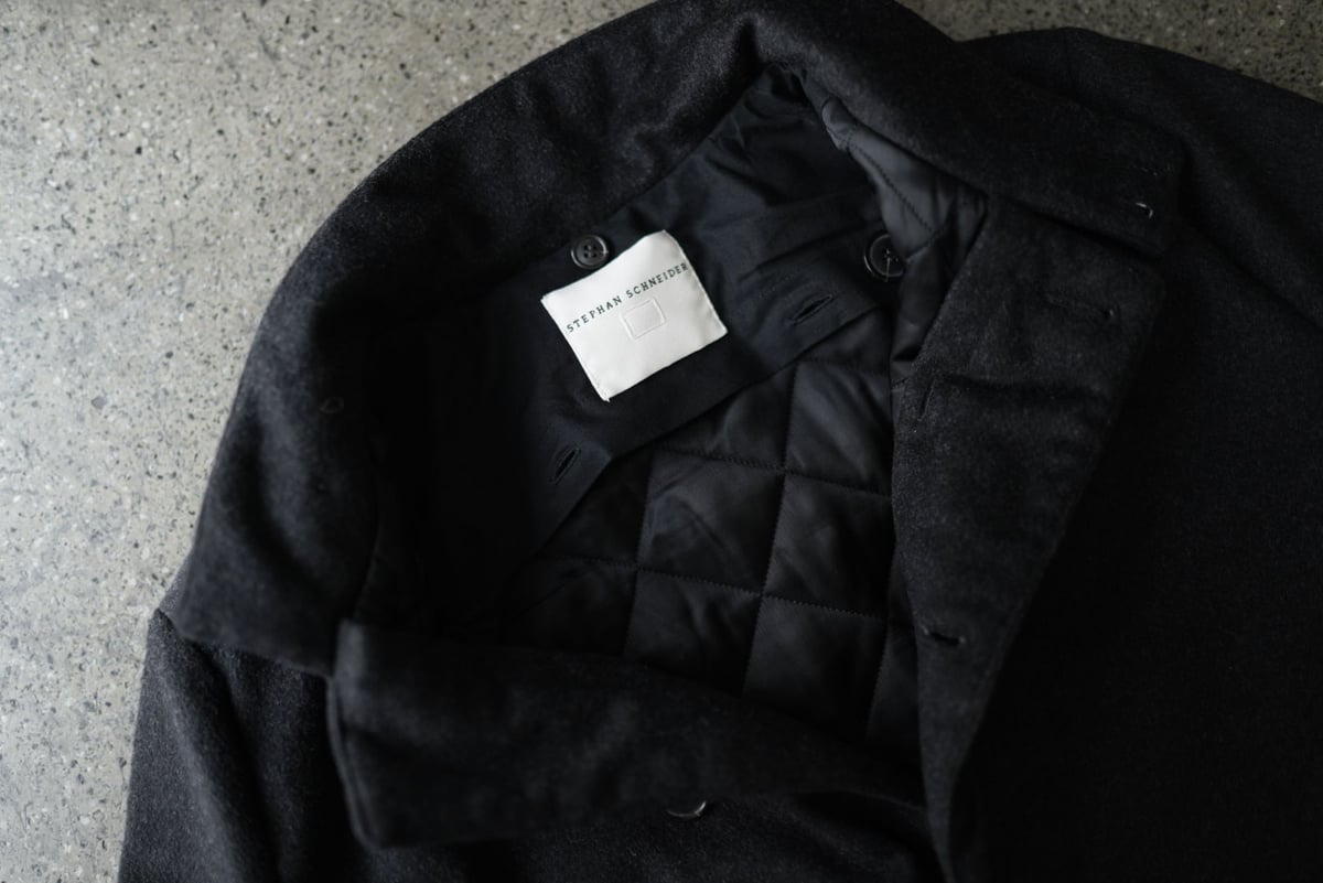 14AW ウールフードコート / STEPHAN SCHNEIDER(ステファン 14AW ウールフードコート / STEPHAN SCHNEIDER(ステファン