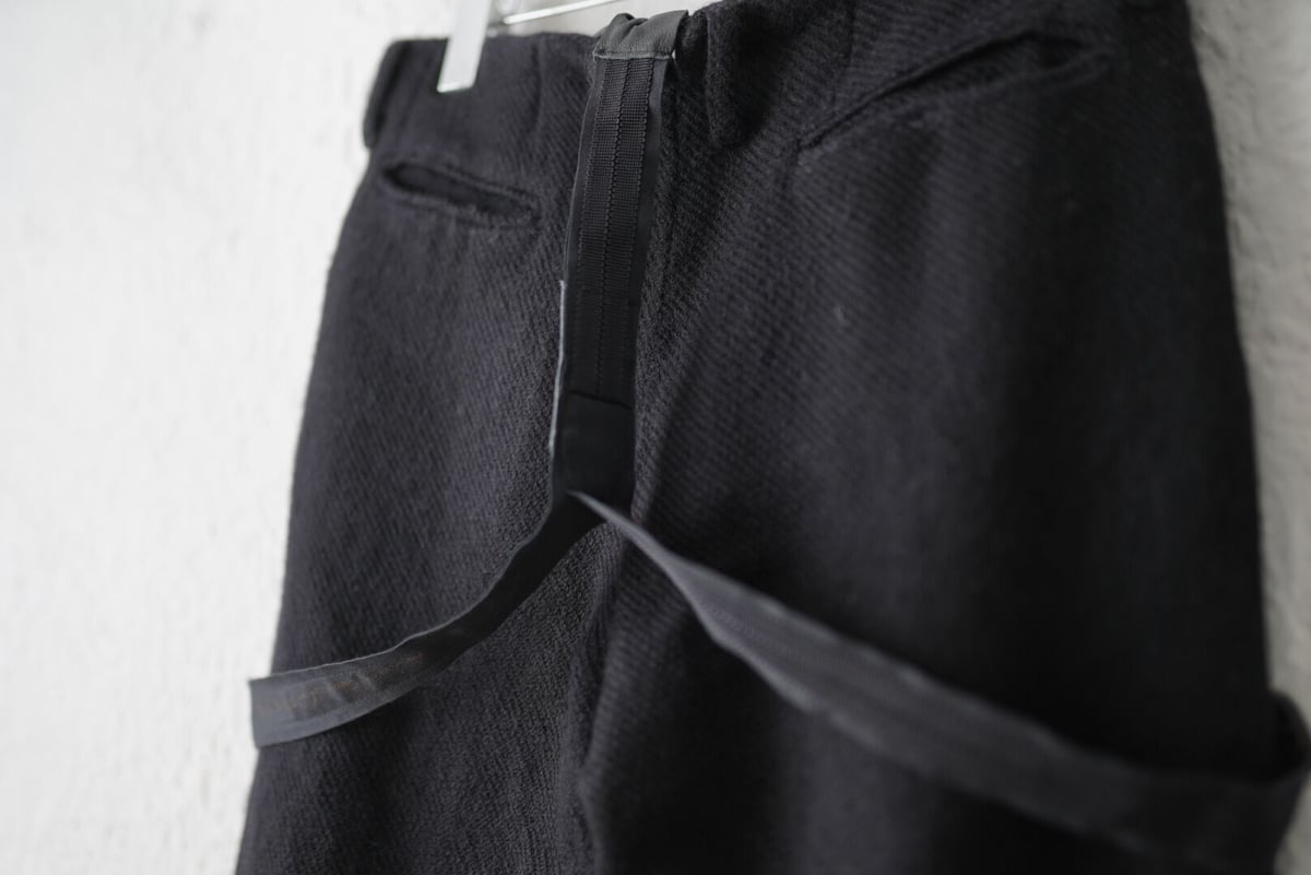 17AW WSP03 ウールツイルサスペンダーパンツ / Geoffrey.B.Small 17AW WSP03 ウールツイルサスペンダーパンツ / Geoffrey.B.Small