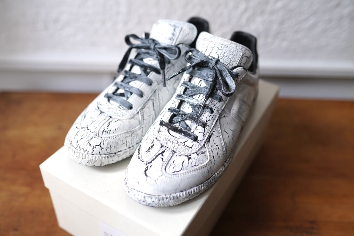 17AW ペンキジャーマントレーナー スニーカー / Maison Margiela  