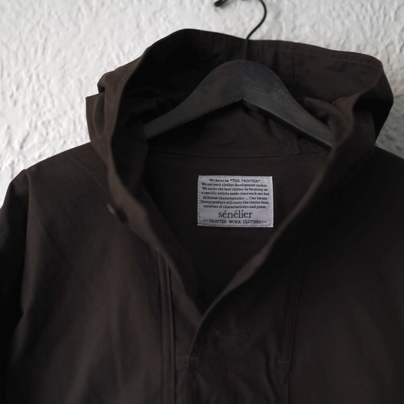 22SS HOODED PULLOVER ピーチスキンスモックパーカー アノラック 22SS HOODED PULLOVER ピーチスキンスモックパーカー アノラック