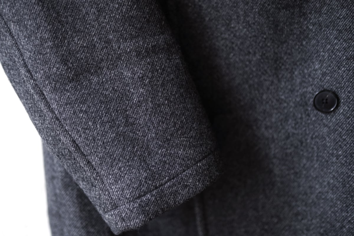 22AW VICTOR ウールメルトンダイアゴナルPコート / HEUGN 22AW VICTOR ウールメルトンダイアゴナルPコート / HEUGN