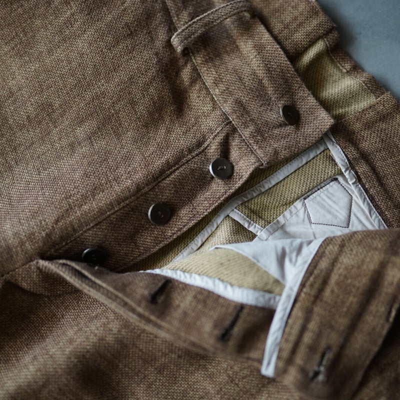 17SS Work Pants コットンリネンワークパンツ / Araki Yuu(アラキユウ