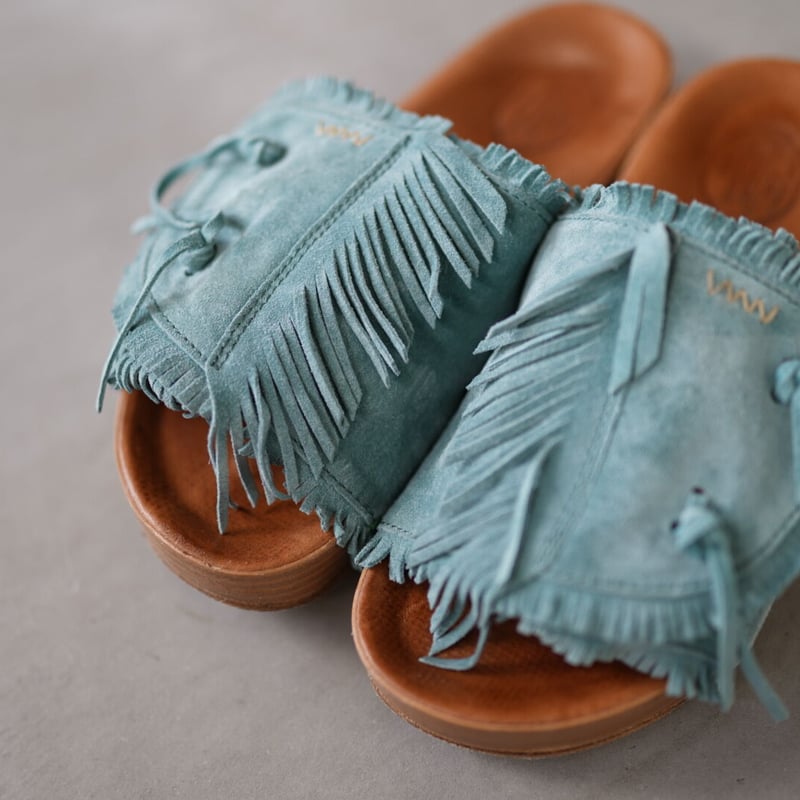 20SS CHRISTO SHAMAN-FOLK W レザーフリンジサンダル / visvim 20SS CHRISTO SHAMAN-FOLK W レザーフリンジサンダル / visvim