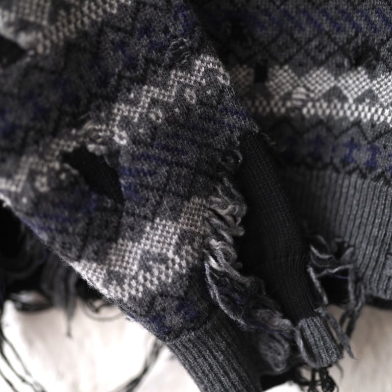 BALENCIAGA 2021AW デストロイニット XXS BALENCIAGA Fall 21