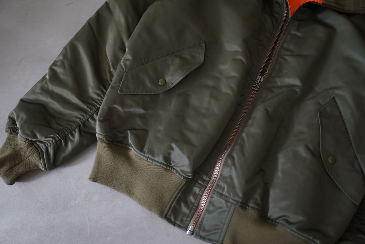 16AW オーバーサイズMA-1 ボンバージャケット / JOHNLAWRENCESULLI