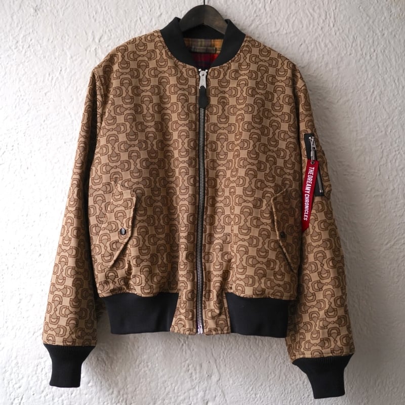 23SS ALPHA INDUSTRIES ×SLAM JAM ホースビット柄ボンバー 23SS ALPHA INDUSTRIES ×SLAM JAM ホースビット柄ボンバー
