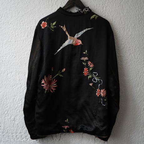 by walid アンティーク シルク ブルゾン 刺繍 bywalid | STORES