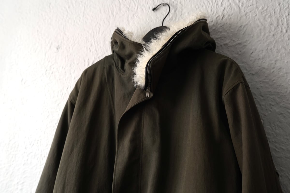 HYKE M-43 射し込ん FILED PARKA LINER COAT カーキ HYKE M-43 射し込ん FILED PARKA LINER COAT カーキ