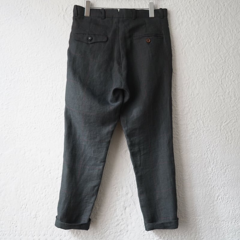 22SS リネントラウザーズパンツ / ARCHIVIO J.M.Ribot 22SS リネントラウザーズパンツ / ARCHIVIO J.M.Ribot