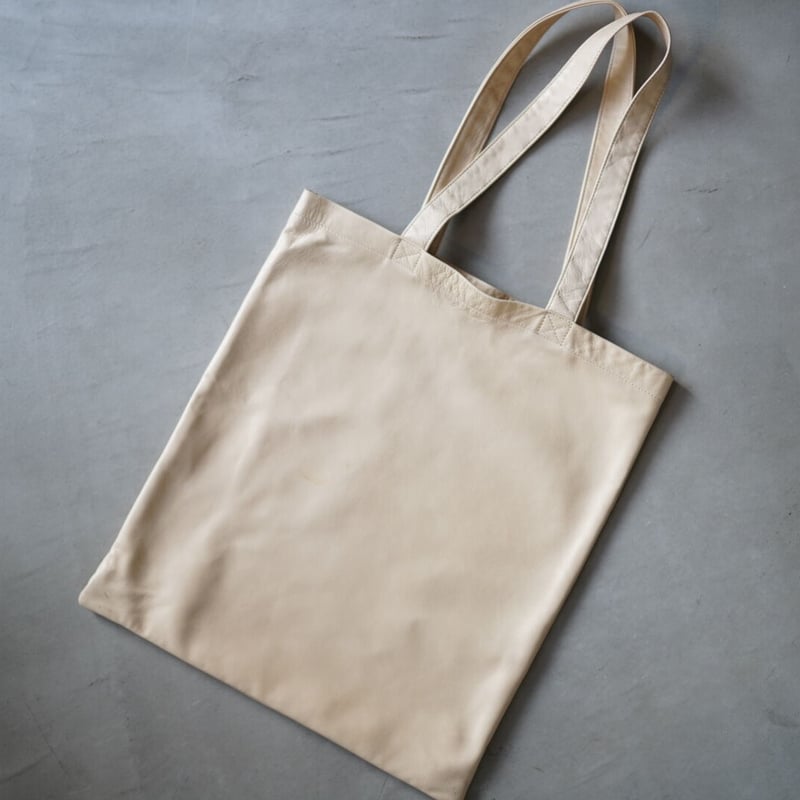 ISSAC REINA レザートートバッグ ISAAC REINA leather tote bag beige | eBay