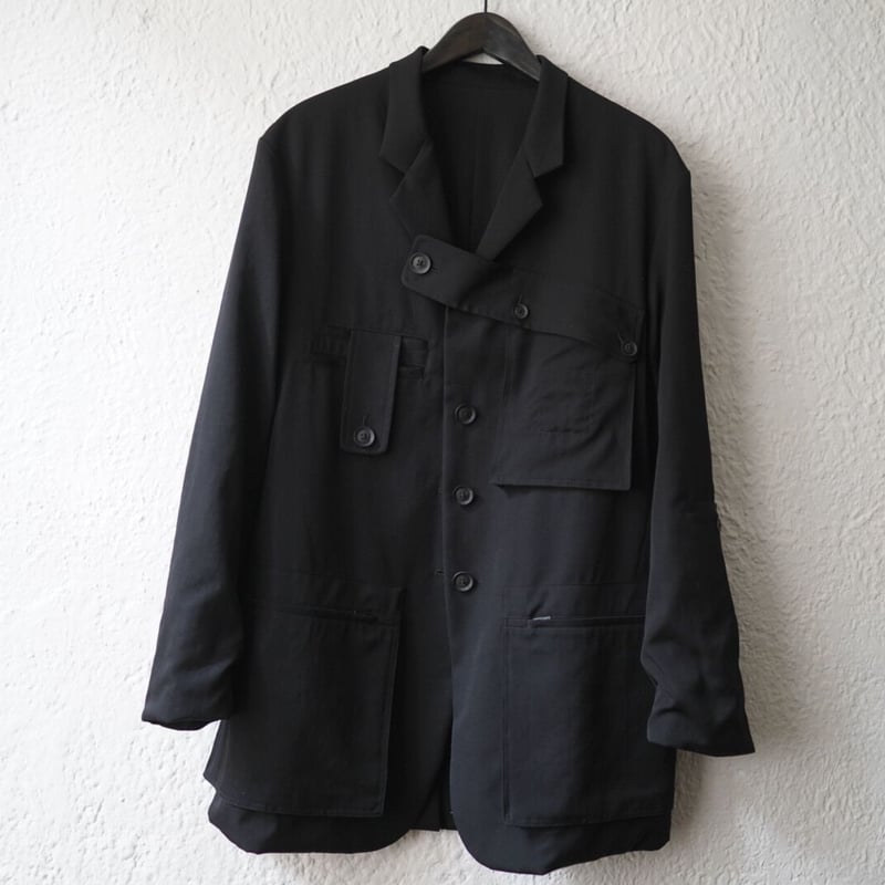 20AW シワギャバジンリバーシブルジャケット / Yohji Yamamoto POUR H