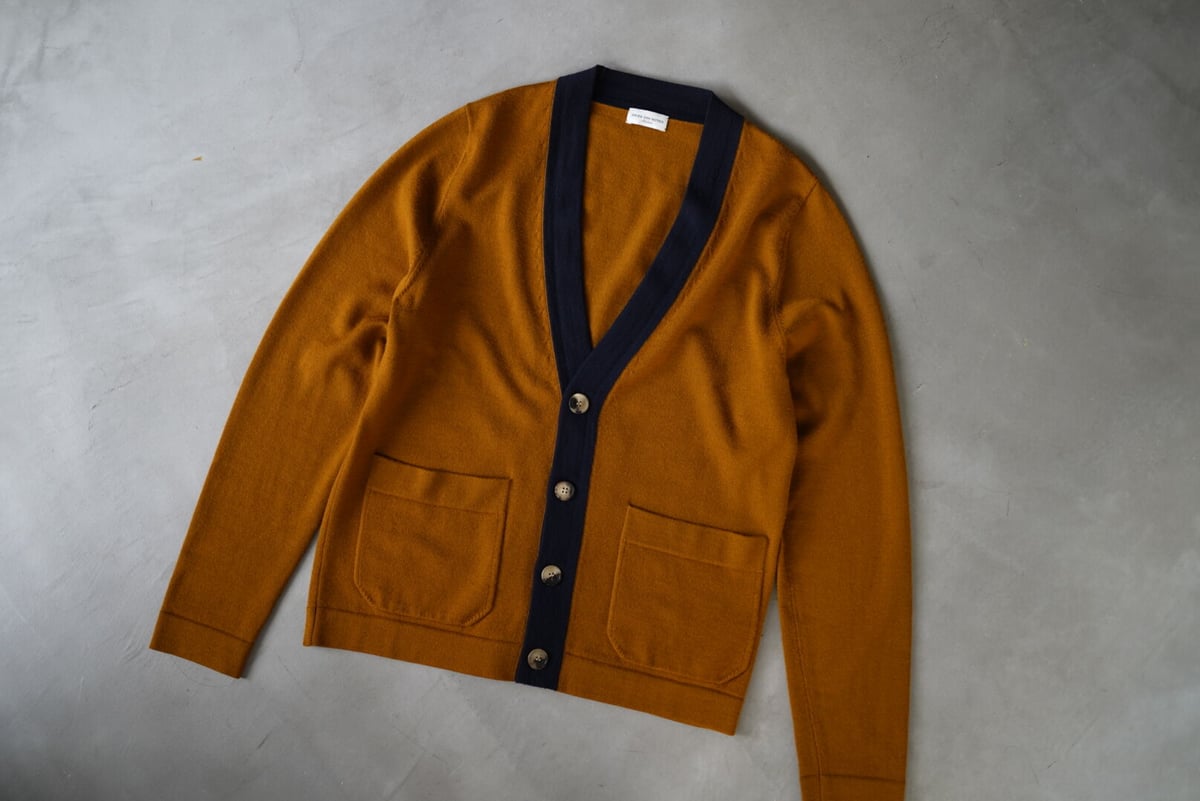 dries van noten】 23-24AW シャギーニットカーディガン