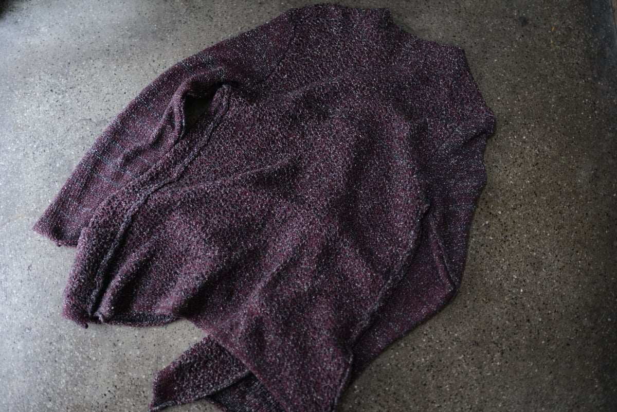 17SS シルクリネンピンニットカーディガン / DANIEL ANDRESEN 17SS シルクリネンピンニットカーディガン / DANIEL ANDRESEN