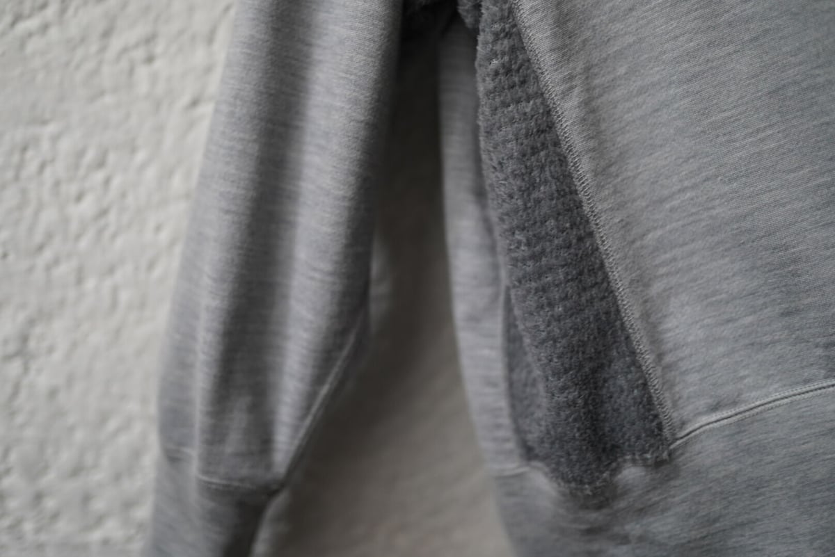 21AW BREATHE WOOL SWEAT HOODIE ウールスウェットパーカー / O...