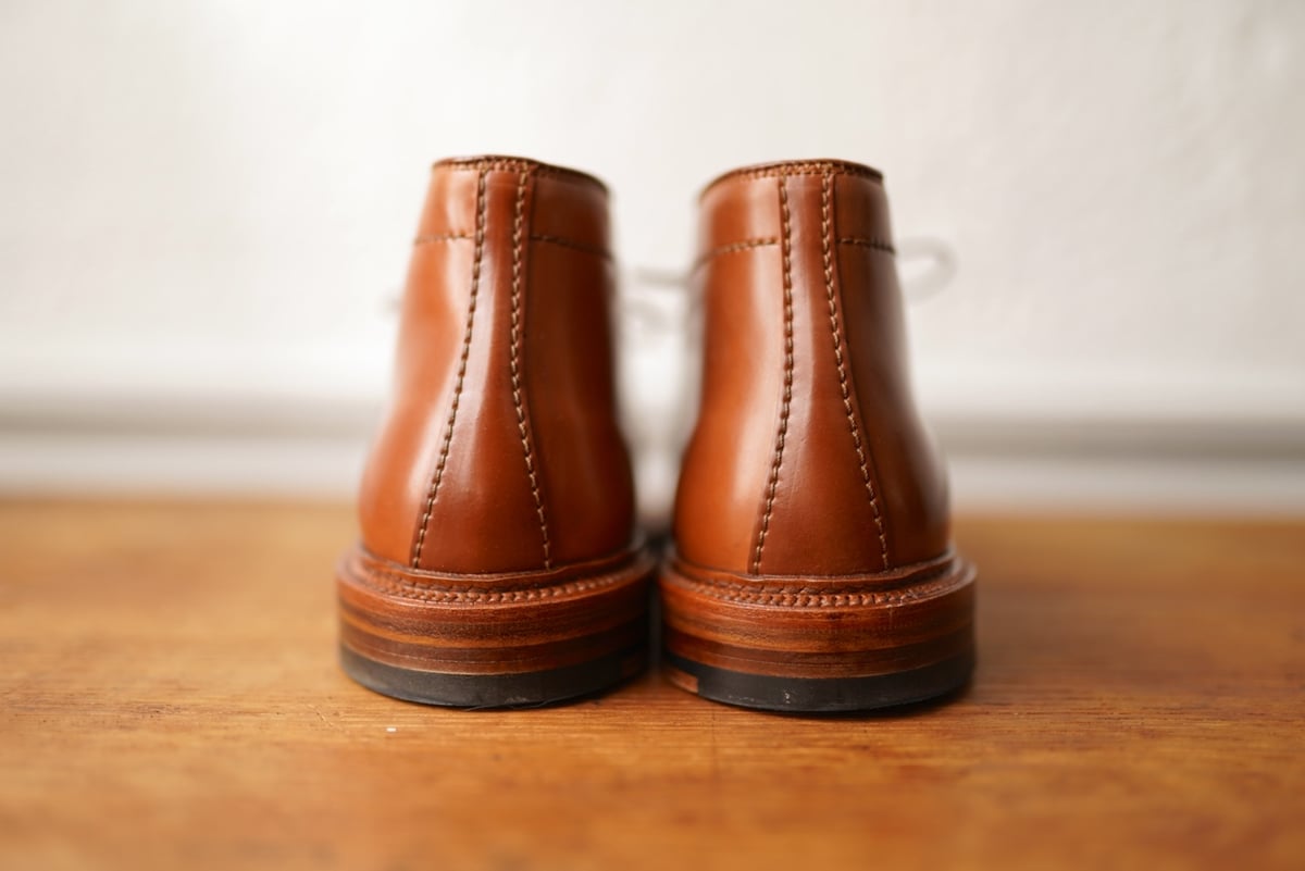 ウイスキーコードヴァンレザーチャッカブーツ 7D / Alden ウイスキーコードヴァンレザーチャッカブーツ 7D / Alden