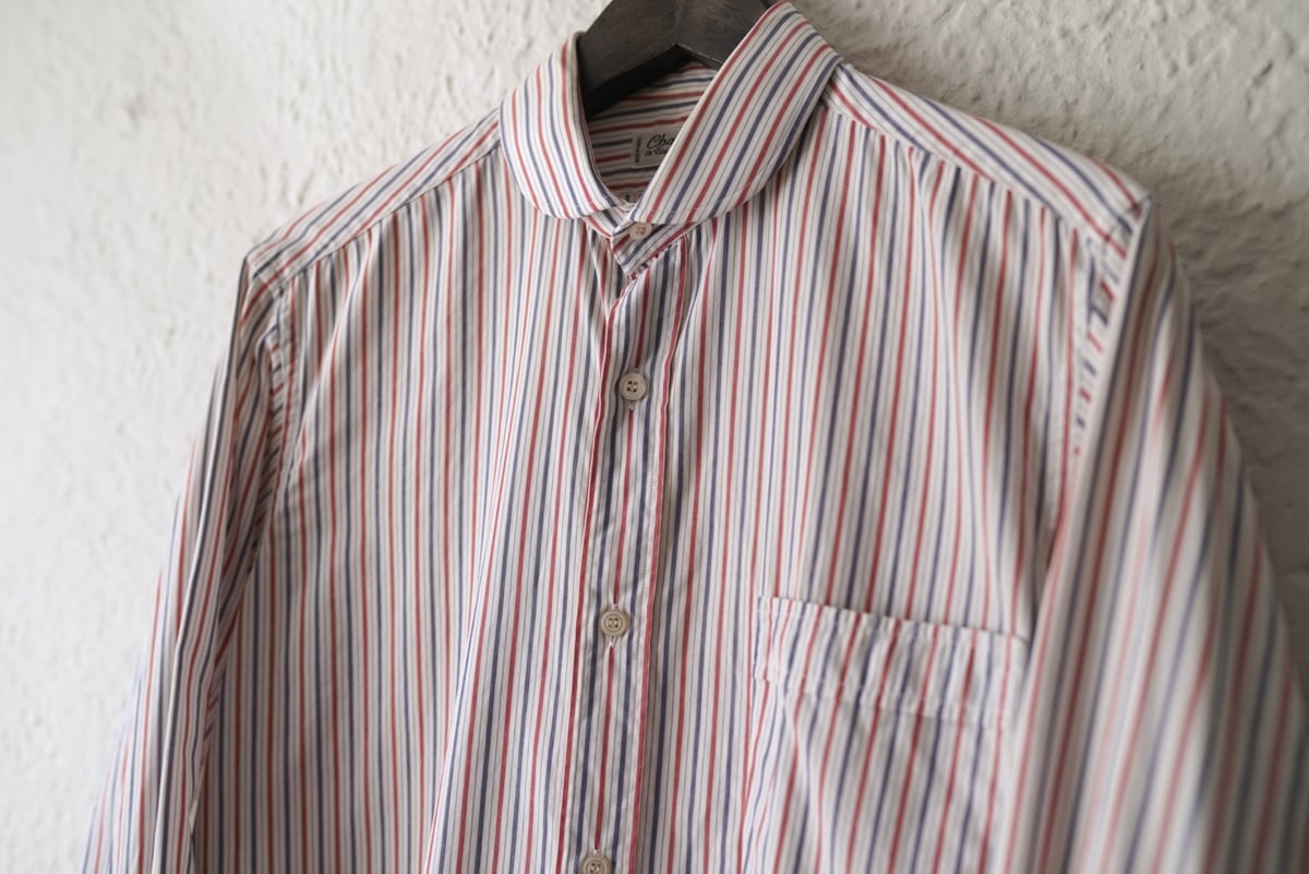 1990's Charvet シャルベ ストライプドレスシャツ / Vintage 1990's Charvet シャルベ ストライプドレスシャツ / Vintage