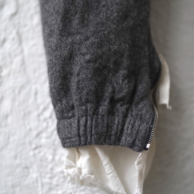 18AW ウールアルパカイージーパンツ / midorikawa(ミドリカワ 18AW ウールアルパカイージーパンツ / midorikawa(ミドリカワ