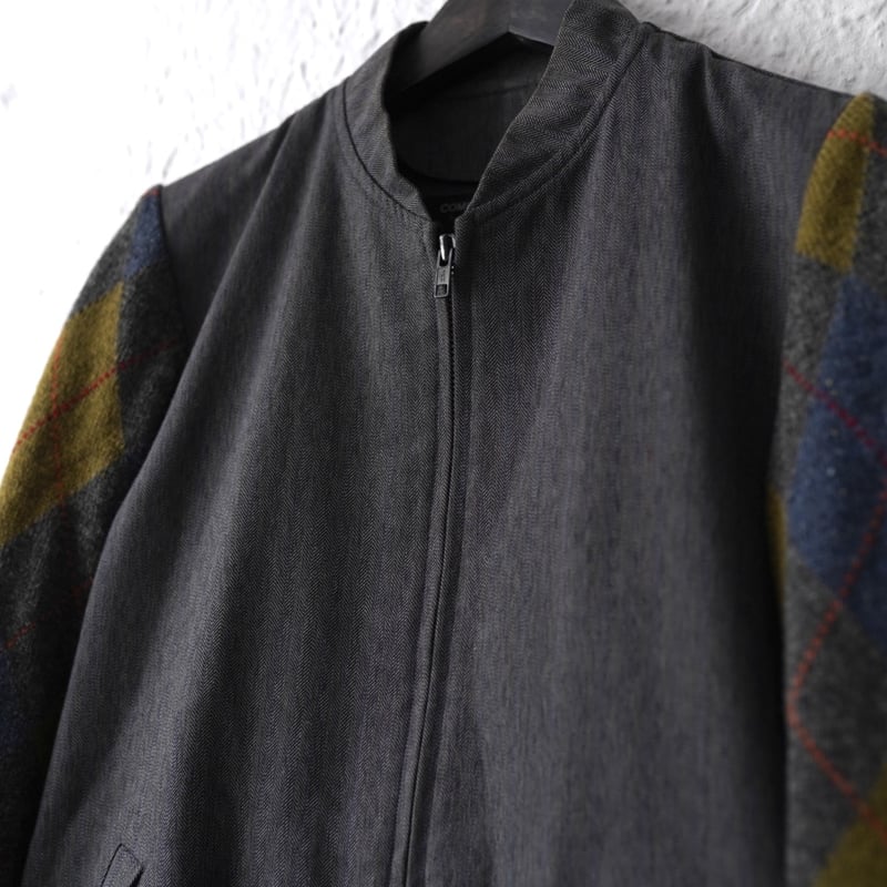96AW モッズ期 ニットドッキングブルゾンジャケット / COMME des 96AW モッズ期 ニットドッキングブルゾンジャケット / COMME des