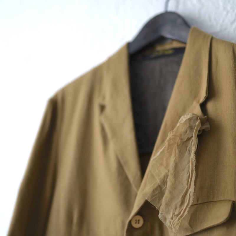 18SS コットンブレザージャケット / ARCHIVIO J.M.Ribot 18SS コットンブレザージャケット / ARCHIVIO J.M.Ribot