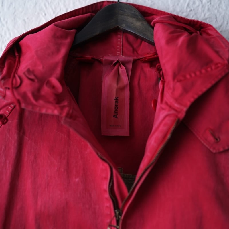 ANORAK アノラックパーカー RED / TEN-C(テンシー) | D'arte(ダルテ) ANORAK アノラックパーカー RED / TEN-C(テンシー) | D'arte(ダルテ)