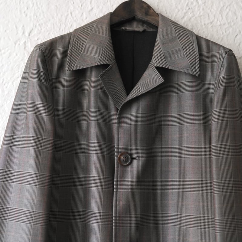 10AW チェック柄ステンカラーコート / Maison Martin Margiela 10AW チェック柄ステンカラーコート / Maison Martin Margiela