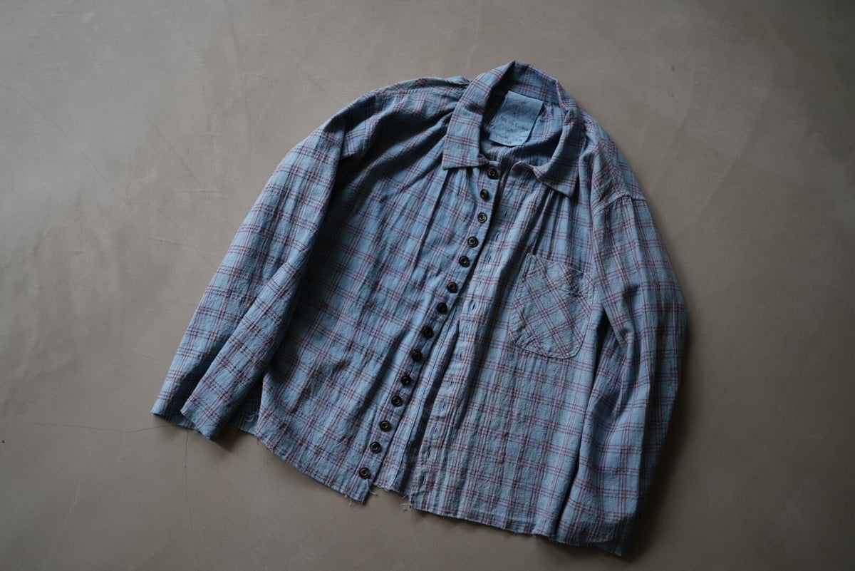 19AW CollectionⅦ アンティークリネンシャツ / John Alexander 
