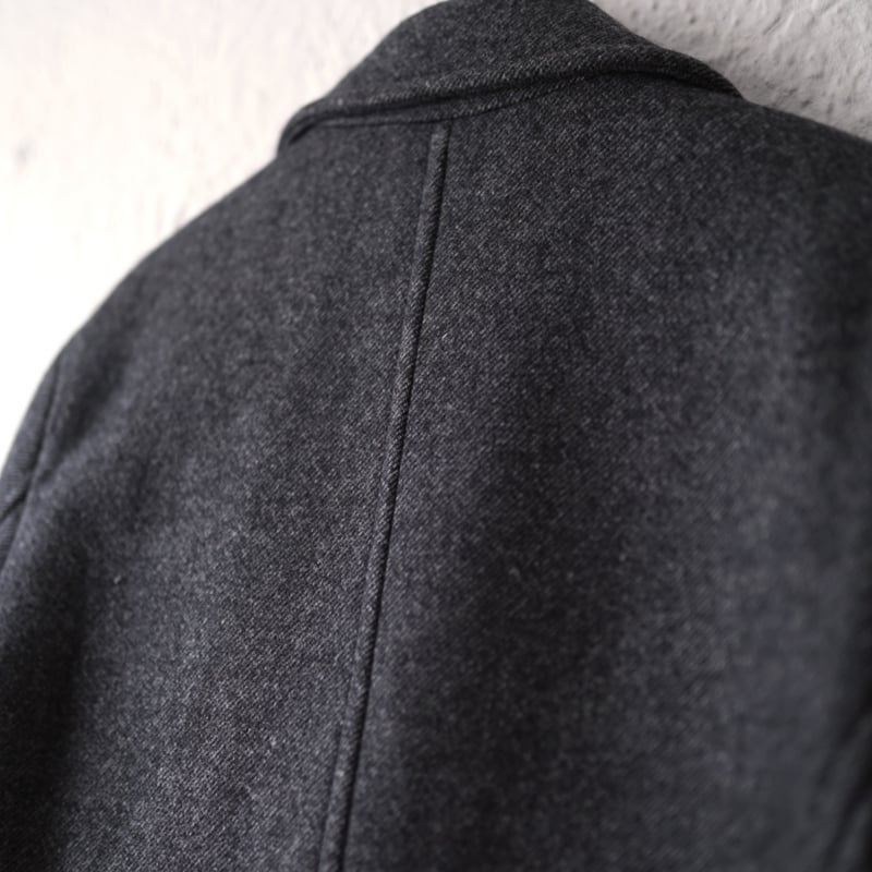 22AW VICTOR ウールメルトンダイアゴナルPコート / HEUGN 22AW VICTOR ウールメルトンダイアゴナルPコート / HEUGN