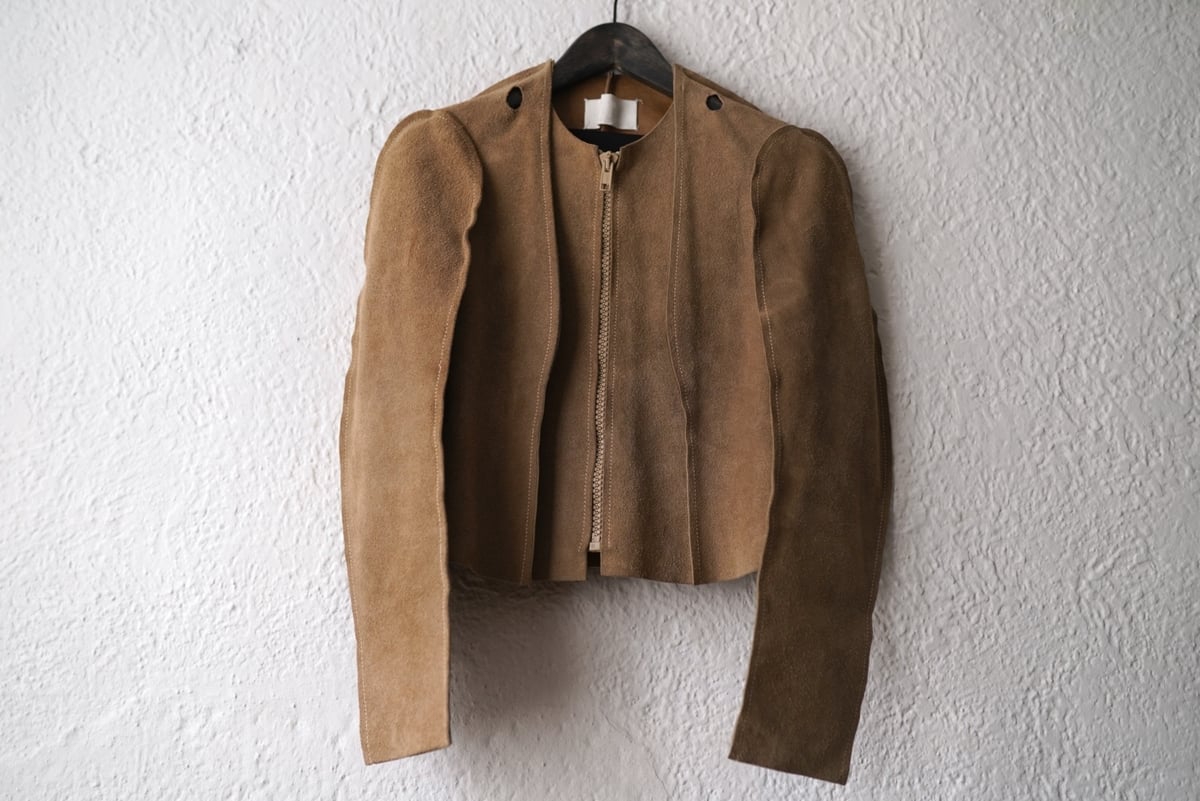 98SS 平面期 スウェードレザージャケット / Maison Martin Margiela