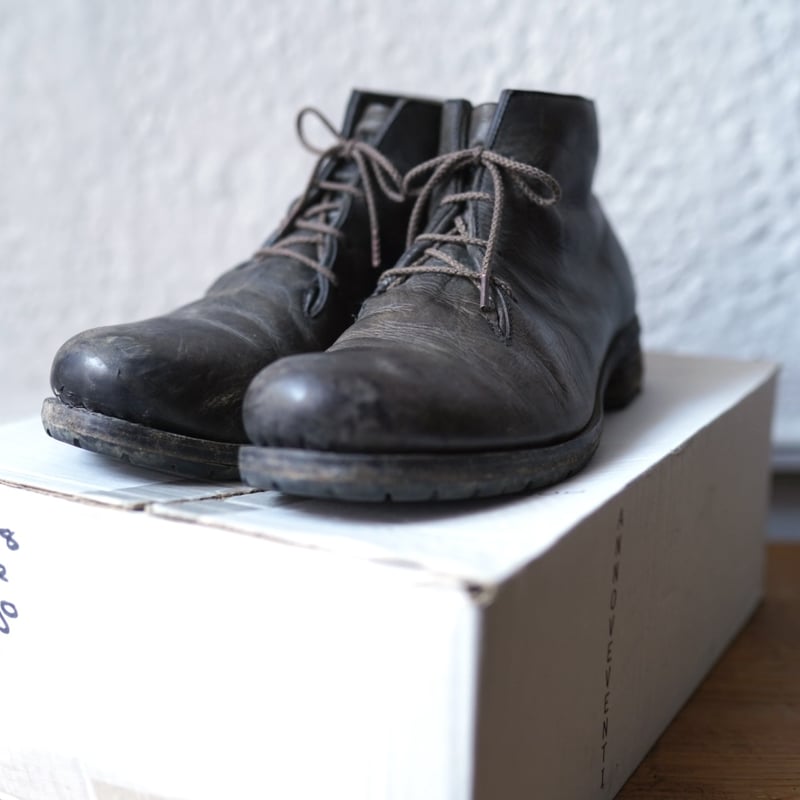 18SS ACT018 ホースレザーワンピースアンクルブーツ / A1923 A 18SS ACT018 ホースレザーワンピースアンクルブーツ / A1923 A