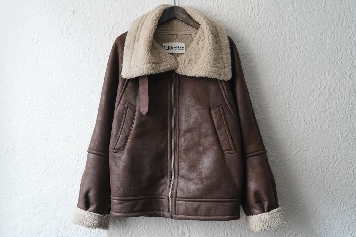 19AW WIDE COLLAR MOUTON COAT ワイドカラームートンコート / PE 19AW WIDE COLLAR MOUTON COAT ワイドカラームートンコート / PE
