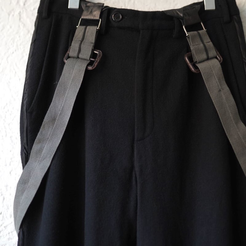 16AW ウールアルパカサスペンダーパンツ / Geoffrey.B.Small 16AW ウールアルパカサスペンダーパンツ / Geoffrey.B.Small