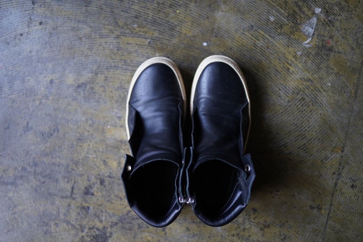 16SS Island Dunk アイランドダンクレザースニーカー / Rick Owens( 