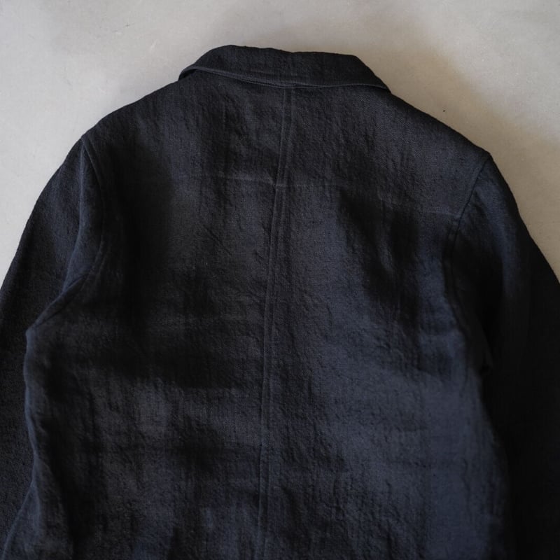 21SS W26/LB リネンカバーオールジャケット / ARCHIVIO j.M.Ribot 