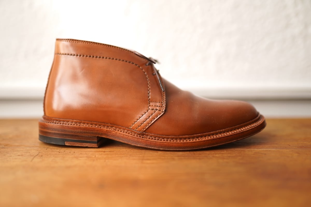 ウイスキーコードヴァンレザーチャッカブーツ 7D / Alden ウイスキーコードヴァンレザーチャッカブーツ 7D / Alden
