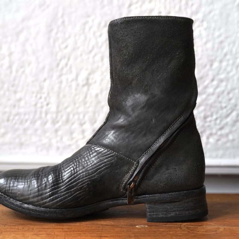 キャロルクリスチャンポエル　コードバン　サイドジップブーツ キャロルクリスチャンポエルコードバンサイドジップブーツ