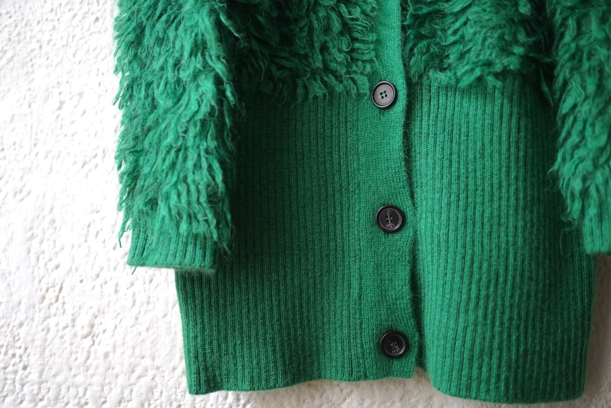 MAGLIA CARDIGAN モヘアファーカーディガン / N°21(ヌメロ  