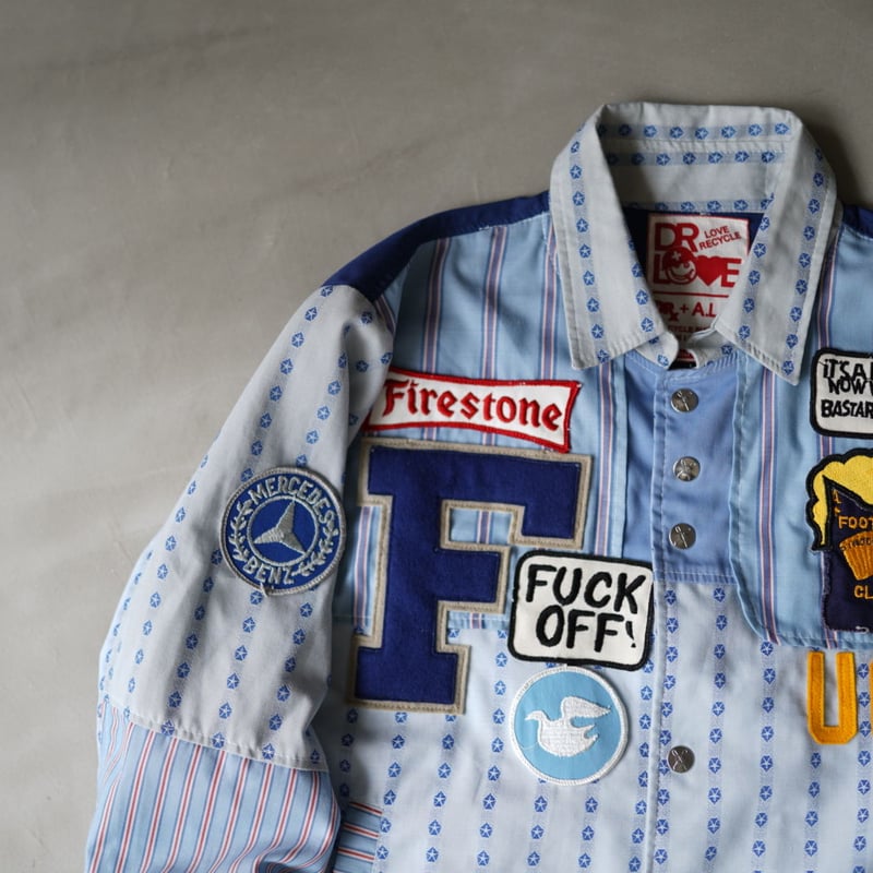 ハンドリメイクシャツ / ALM A LOVE MOVEMENT(ア ラブ ムーヴメント) × 