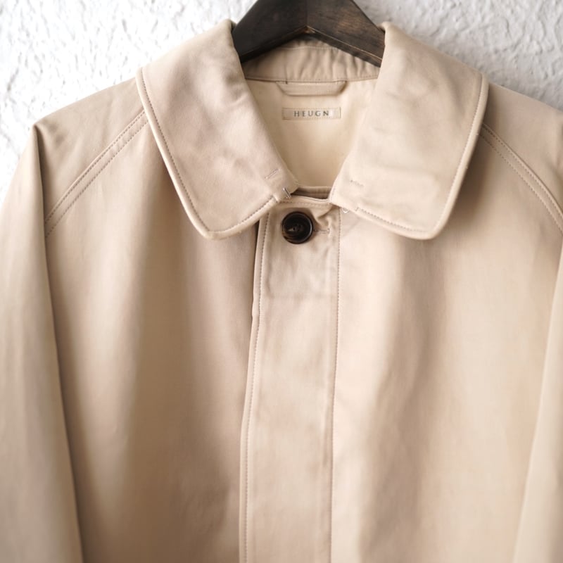 22AW ALBERT ウールギャバジンオーバーコート / HEUGN(ユーゲン 22AW ALBERT ウールギャバジンオーバーコート / HEUGN(ユーゲン