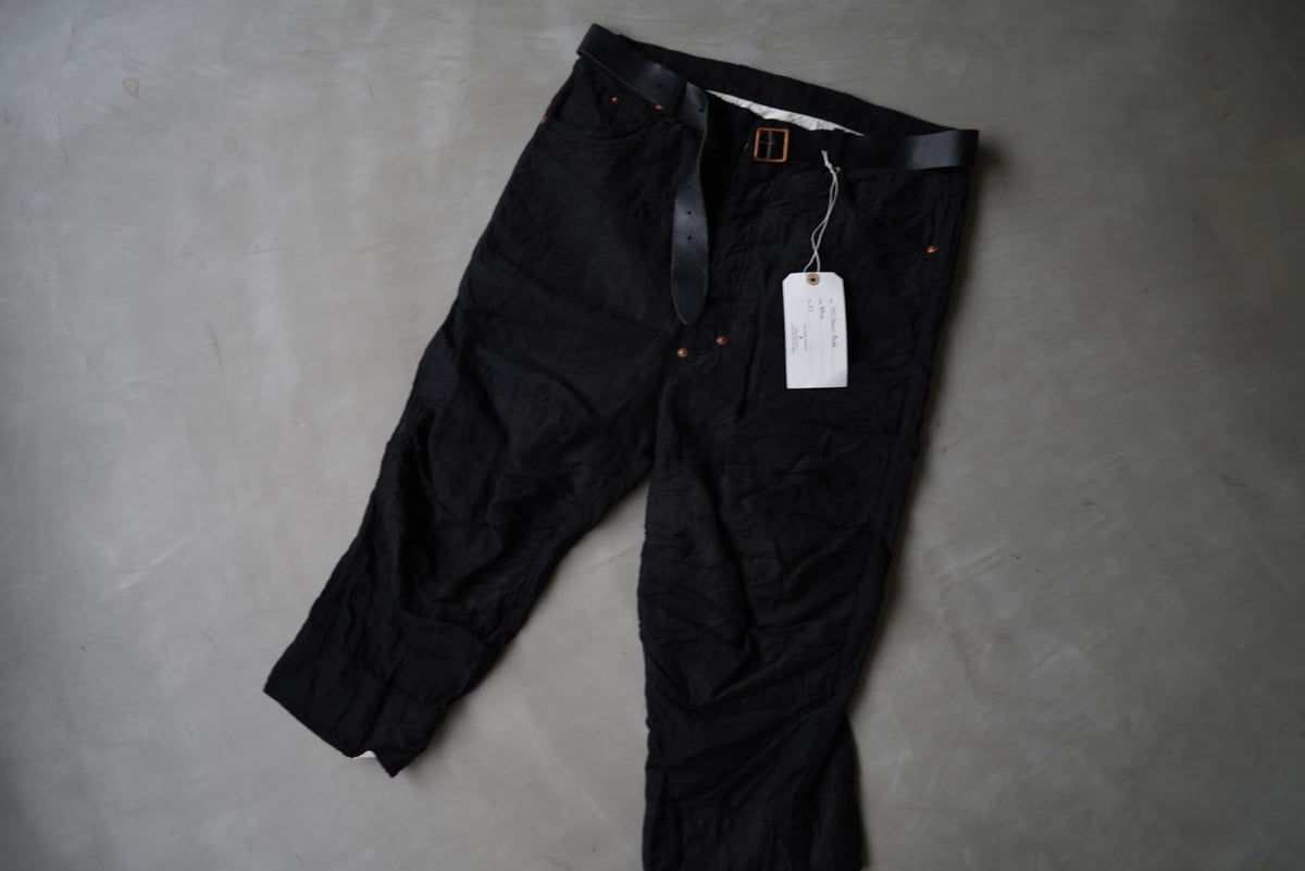 18SS Belt Jean リネンウールベルトジーン パンツ / Paul Harnden( 18SS Belt Jean リネンウールベルトジーン パンツ / Paul Harnden(