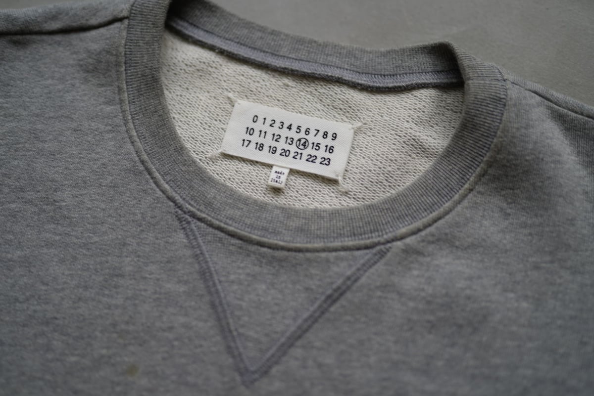 16SS エルボーパッチスウェット / Maison Martin Margiela 16SS エルボーパッチスウェット / Maison Martin Margiela