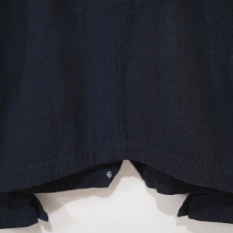 インディゴヘリンボーンシャツジャケット / MATiAS(マティアス) | D  